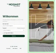 Kleine Seitenvorschau von my.hogast.de