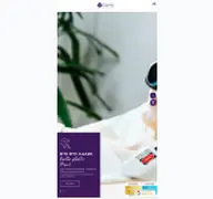 Kleine Seitenvorschau von laserina.de