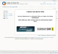 Kleine Seitenvorschau von wiki.u7-trainz.de