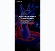 Kleine Seitenvorschau von laser-land.de