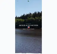 Kleine Seitenvorschau von angeln-tschechien.de