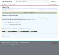 Kleine Seitenvorschau von wiki.vw-183.de