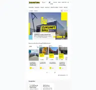 Kleine Seitenvorschau von zukunftbau.de