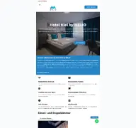 Kleine Seitenvorschau von melio-hotels.de