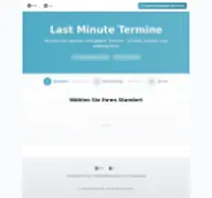 Kleine Seitenvorschau von lastminute.fusskundig.de