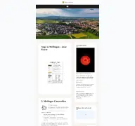Kleine Seitenvorschau von mellingen-online.de
