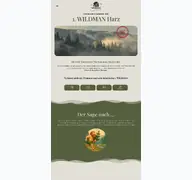 Kleine Seitenvorschau von wildman-harz.de
