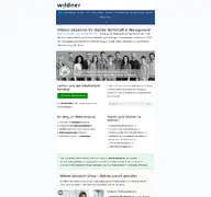 Kleine Seitenvorschau von wildner.de