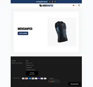 Kleine Seitenvorschau von menshaped.de