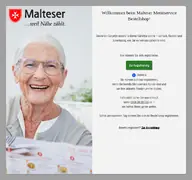 Kleine Seitenvorschau von menueservice-shop.malteser.de