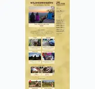 Kleine Seitenvorschau von wildniswandern.de