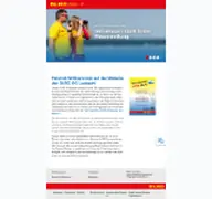 Kleine Seitenvorschau von laubach.dlrg.de