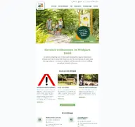 Kleine Seitenvorschau von wildpark-knuell.de