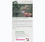 Kleine Seitenvorschau von wildpark-silz.de