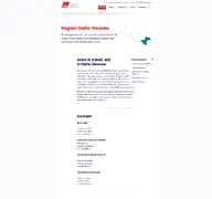 Kleine Seitenvorschau von halle-dessau.dgb.de