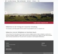 Kleine Seitenvorschau von wildpferde.de