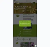 Kleine Seitenvorschau von wildstauden-online-kaufen.de