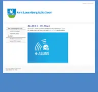 Kleine Seitenvorschau von lauenburgische-seen.sitzung-online.de