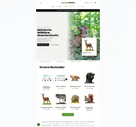 Kleine Seitenvorschau von wildtierdruck.de