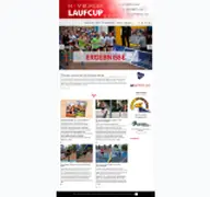 Kleine Seitenvorschau von laufcup.de