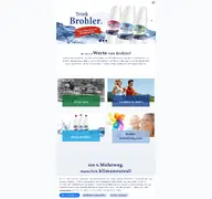 Kleine Seitenvorschau von brohler.de