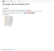 Kleine Seitenvorschau von umsteigen-in-berlin.de