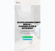 Kleine Seitenvorschau von ungeziefernotdienst.de