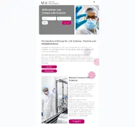 Kleine Seitenvorschau von unique-lifescience.de