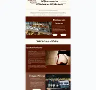 Kleine Seitenvorschau von wilhelms-im-waelderhaus.de