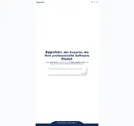 Kleine Seitenvorschau von appvizer.de