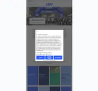 Kleine Seitenvorschau von lauftour.lew.de