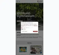 Kleine Seitenvorschau von willibald-gymnasium.de