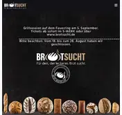 Kleine Seitenvorschau von brotsucht.de