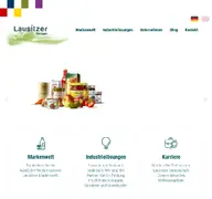 Kleine Seitenvorschau von lausitzer.de