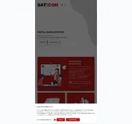 Kleine Seitenvorschau von saticon.de