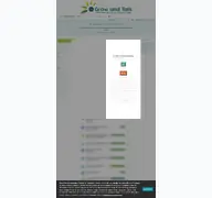 Kleine Seitenvorschau von growandtalk.de