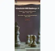 Kleine Seitenvorschau von schachclub-bamberg.de