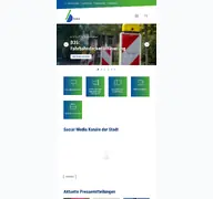 Kleine Seitenvorschau von bruchsal.de