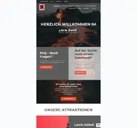 Kleine Seitenvorschau von lavadome.de