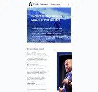 Kleine Seitenvorschau von strauch-performance.de