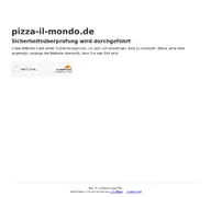Kleine Seitenvorschau von pizza-il-mondo.de