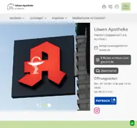 Kleine Seitenvorschau von loewenapotheke-esens.de