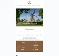 Kleine Seitenvorschau von windmuehle-straupitz.de