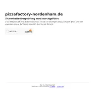 Kleine Seitenvorschau von pizzafactory-nordenham.de