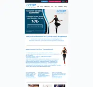 Kleine Seitenvorschau von loop-fitness.de
