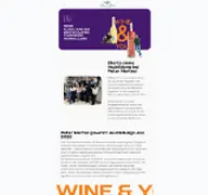 Kleine Seitenvorschau von wineandyou.de