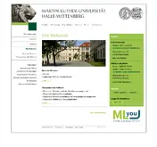 Kleine Seitenvorschau von rektor.uni-halle.de
