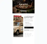 Kleine Seitenvorschau von pizzeria-davito.de
