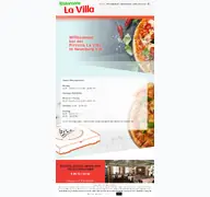 Kleine Seitenvorschau von pizzeria-lavilla-santo.de