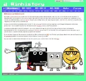 Kleine Seitenvorschau von winhistory.de